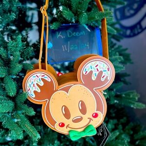 Disney Gingerbread Mickey Loungefly crossbody